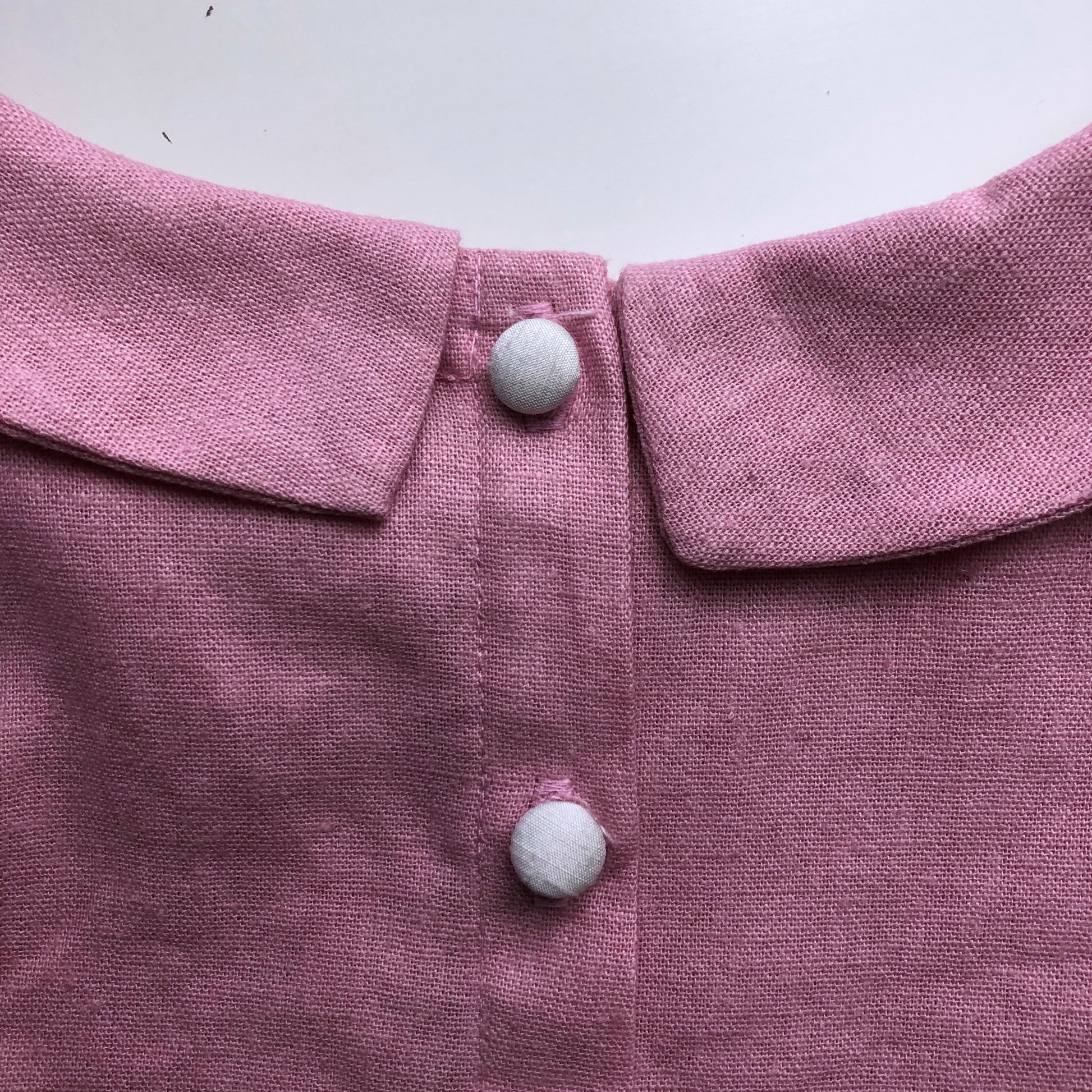 Beatrice blouse, pdf sewing pattern with assymmetrial collar and feature bow. Vute inset sleeves. Comes with YouTube sewing tutorial.