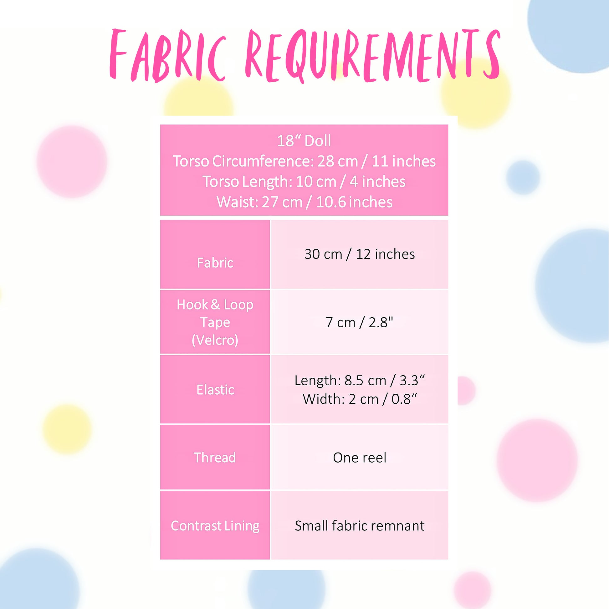 American Girl Doll pdf sewing pattern, pants, capri pants, Bolero jacket with detailed video tutorial. Fabric requirements