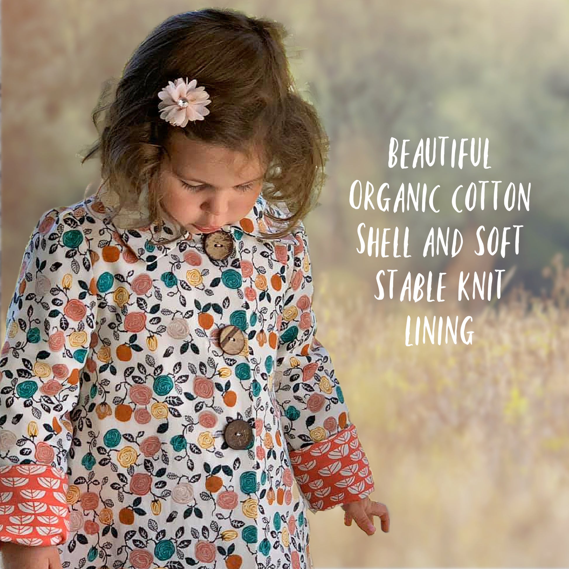 Dakota Pea Coat, pdf sewing pattern by Frocks and Frolics. Fully lined wool coat  with hoodie or collar. The sewing pattern comes with video tutorials.