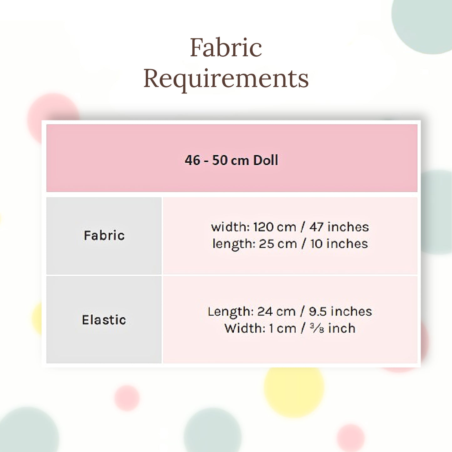 Prinzessinnenkleid für Puppen