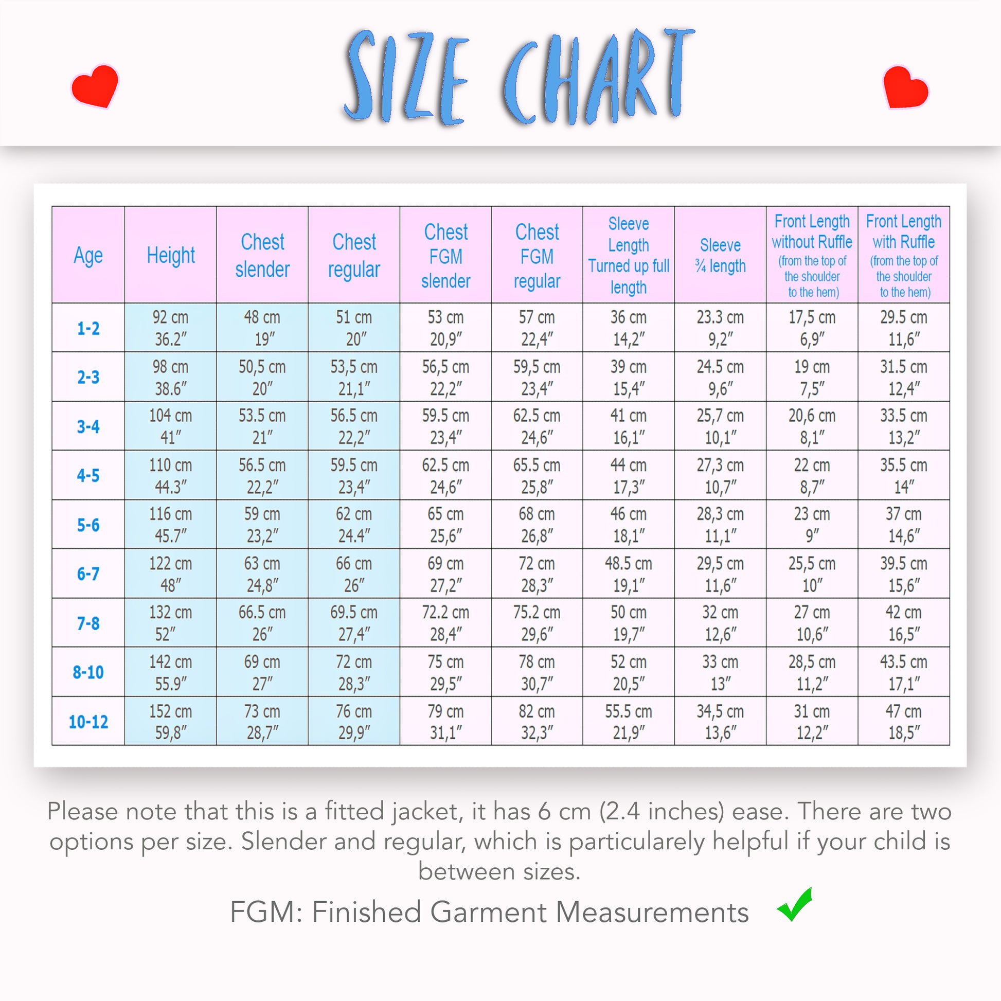 Paris bolero, pdf sewing pattern, waist length bolero with three feature buttons, plain set in sleeves and plain turned up hem with a decorative slit.  Free sewing course, tutorials for every step on YouTube. The size chart.