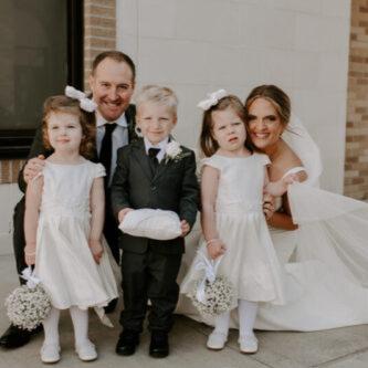 Flower girl dress pdf sewing pattern, cummerbund sash, big bow, classic flower girl frock, covered buttons, rouleaux loop fastening. Free You Tube Video playlist. Customer photos.