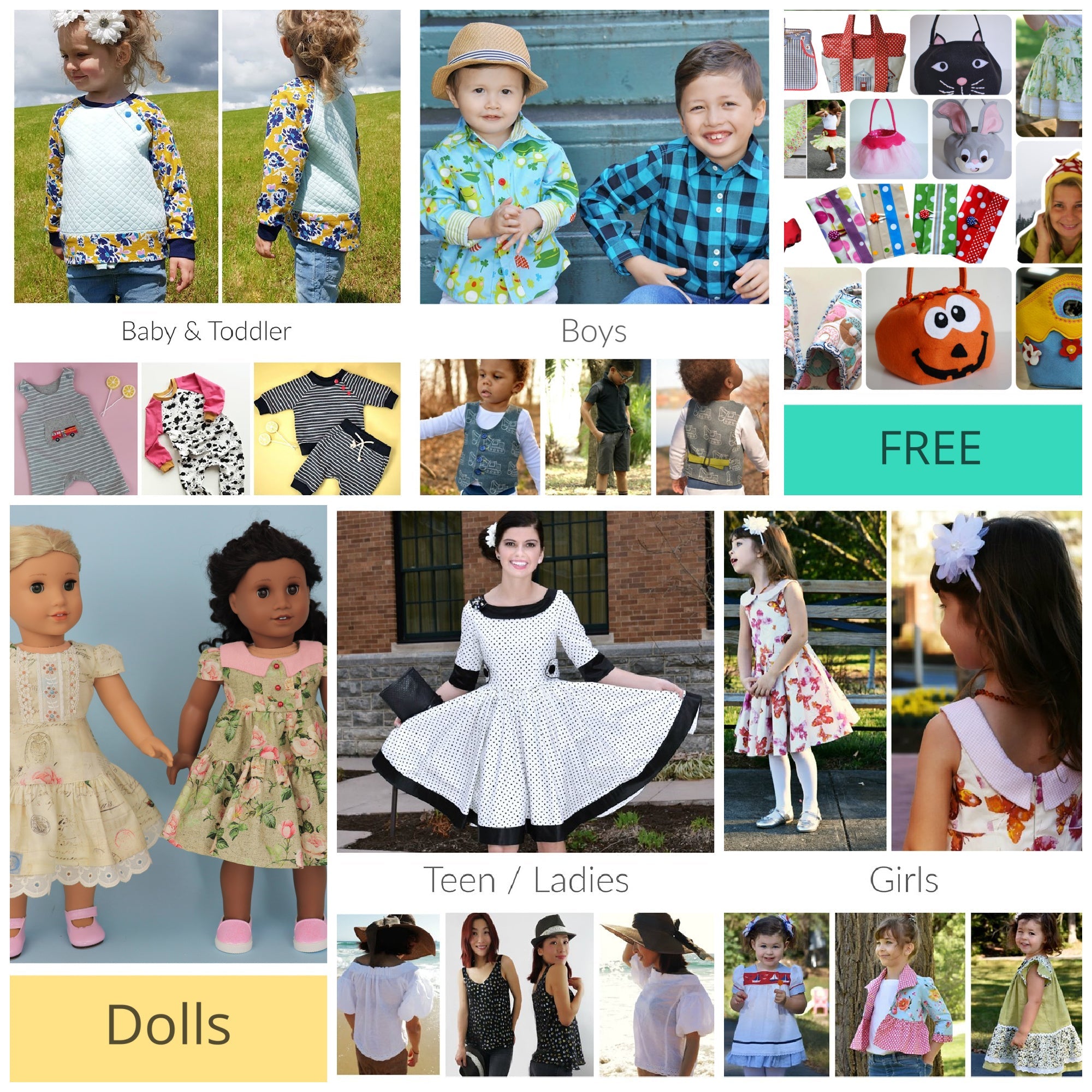 ALL PATTERNS – Frocks & Frolics