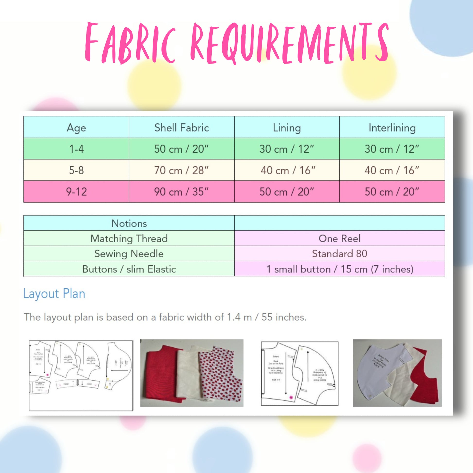 Bolero jacket, pdf sewing pattern by frocks and frolics. With puff sleeves or elasticated sleeves or pretty bias binding. Fully lined. In blue linen with Gingham lining and sleeve cuffs.
