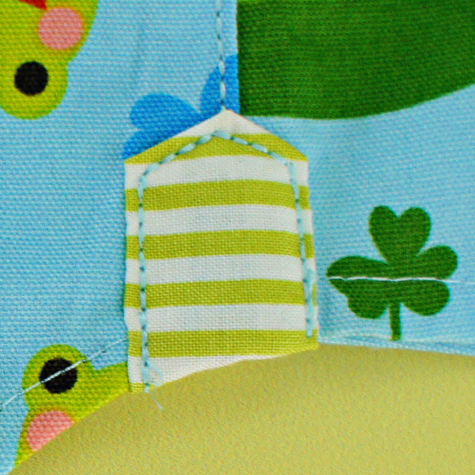 Cool shirt, pdf sewing pattern for a button down shirt by Frocks & Frolics.  The shirt has a cute frog print by Michael Miller fabrics. The pattern comes with a video guide for every step.
