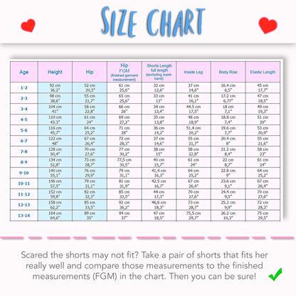 Maisy shorts pdf sewing pattern by Frocks & Frolics.With belt loopes, ties, side pockets and back patch pockets. The pattern includes video tutorials for every step. The size chart.