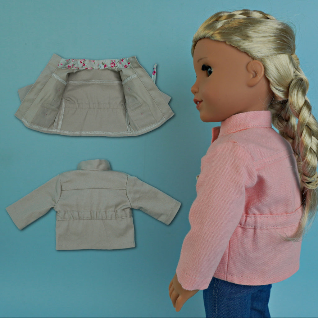 SAFARI JACKE FÜR PUPPEN