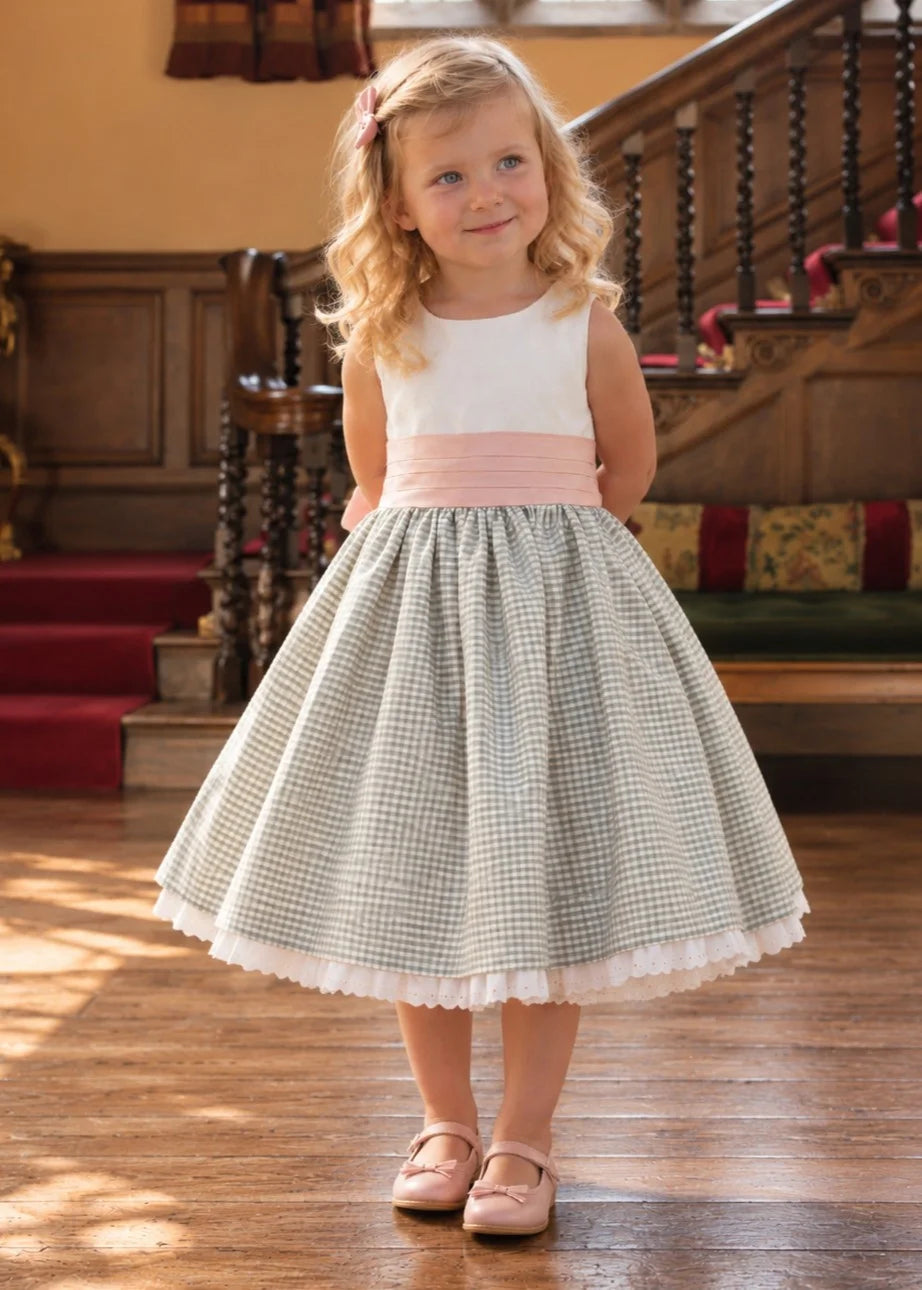 Flower Girl Dress Sewing Pattern PDF – Girls Sizes 1-12