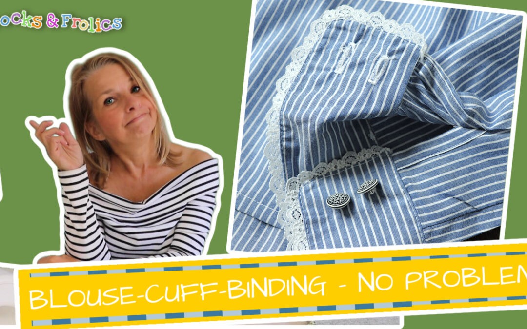 Western Blouse: How to insert the long Puff Sleeve with Cuff